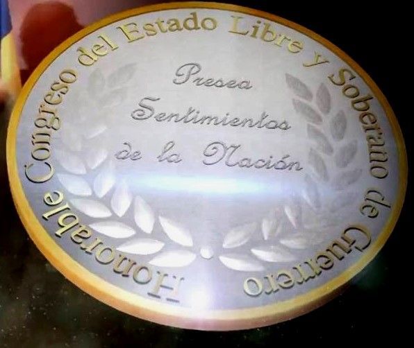 Presea Sentimientos de la Nación