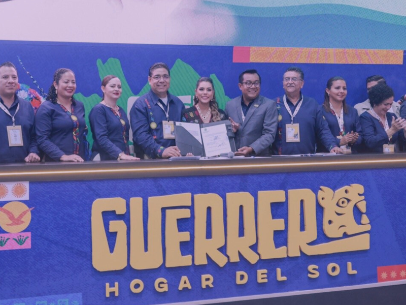Representantes de Guerrero en el Tianguis Turístico de México 2025