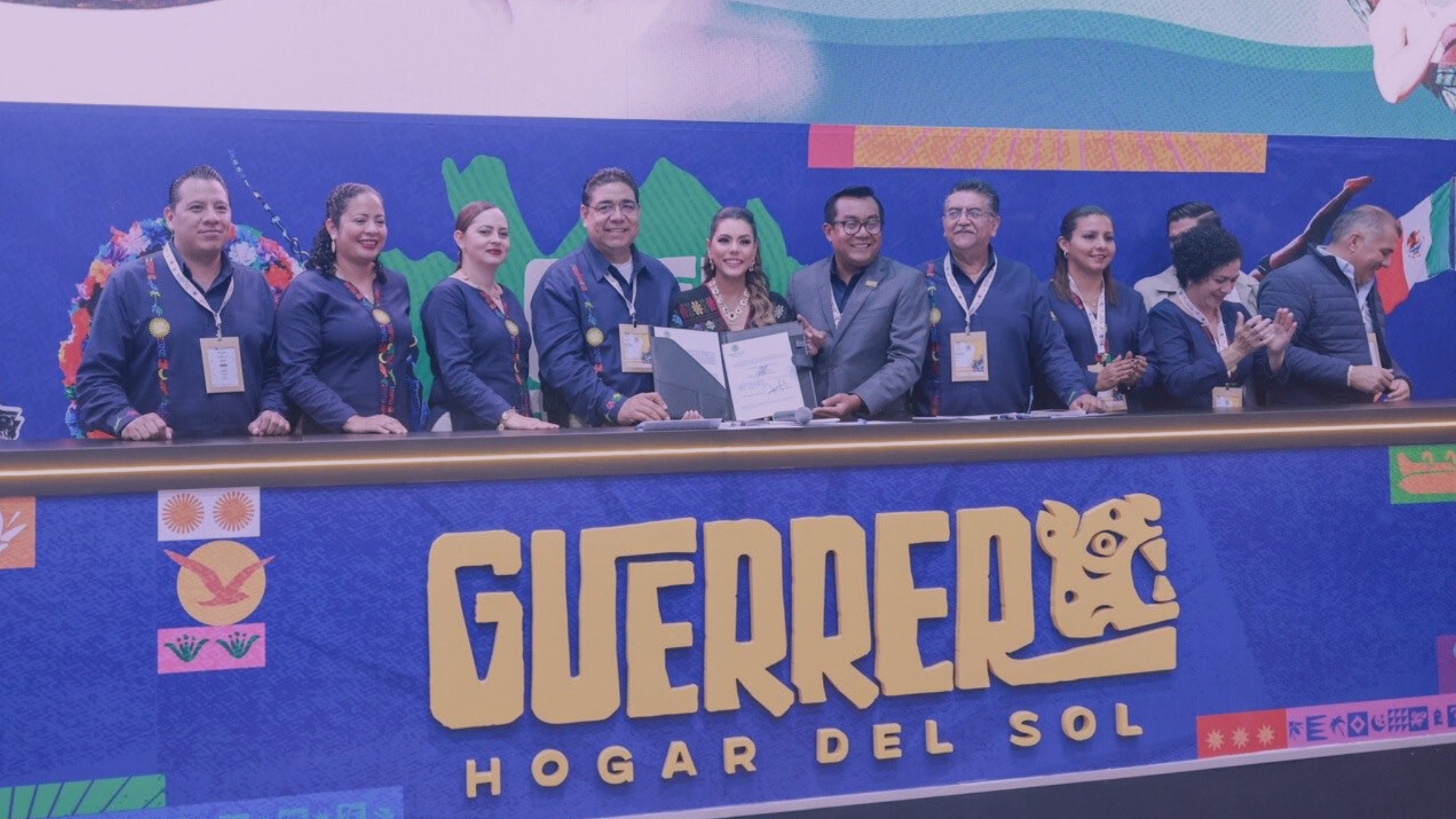 Representantes de Guerrero en el Tianguis Turístico de México 2025